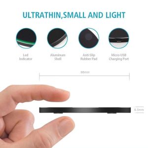 Buy cheap GY 68 Ultra Thin Wireless Charging Pad 10W Aluminum Alloy For Iphone 8 X from wholesalers