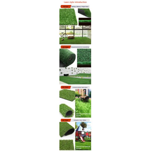 Garden Artificial Grass Rug For Decoration Special Turf For Football Field