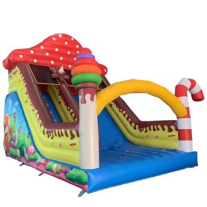 Buy cheap Commercial Grade Inflatable Slide with 6x4m Size and 3 Years Warranty for Outdoor Playground from wholesalers
