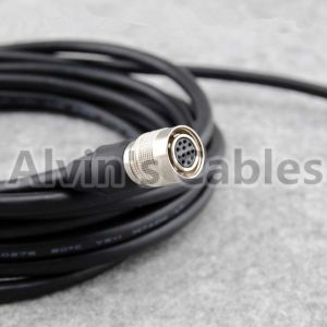 Buy cheap Power I/O Cat6 M12 Cable Assembly HRS 12 Pin Hirose Female Open Twisted For Basler Camera GigE 3m from wholesalers