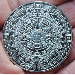 Buy cheap Factory manufacturer Greece maya calendar silver plated coin souvenir from wholesalers