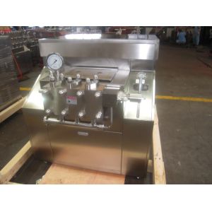 Buy cheap Shaped Steel 5000L/H 48Mpa Low Noise Dairy Homogenizer from wholesalers