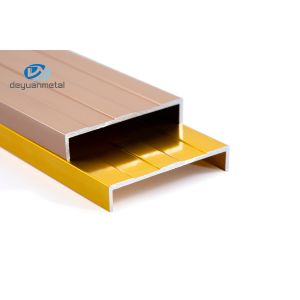 Buy cheap Golden Anodised Aluminium U Channel , GB U Section Aluminium Extrusion product