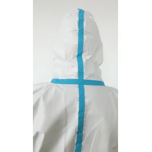 Buy cheap Collapsible Disposable Protective Clothing Breathable Good Air Permeability from wholesalers