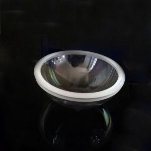 Buy cheap 14.5mm Round Optical Glass Lens , Polycarbonate LED Optical Lens from wholesalers