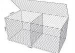 Buy cheap Heavy Galvanized 2 X 1 X 1m Gabion Wire Mesh Box Hexagonal Gabion Basket from wholesalers