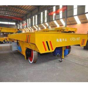 Buy cheap 2~63T Electric Power Supply Rail Track Flat Transfer Cart from wholesalers