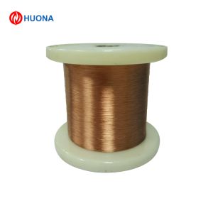 Buy cheap CuNi40 Constantan Enameled Wire 0.1mm Polyimide 220 Temper from wholesalers