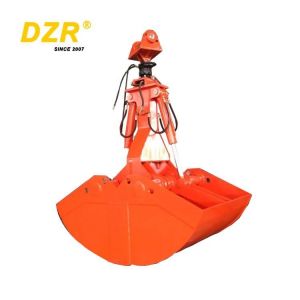 NM360 Materials Excavator Multi Peel Grapple Cable Rope Stone Bucket for Scrap