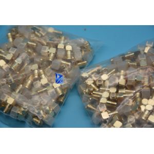 SMA002-A Right Angle Through Hole PCB CONN 50Ohms Gold Shell Thread Type