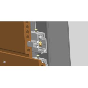 Buy cheap Customized made Stone Ear Hook Backbolt System from wholesalers