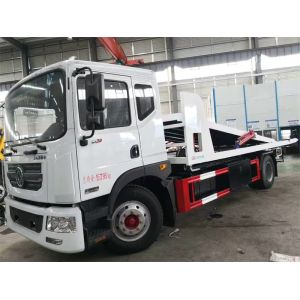Buy cheap Dongfeng Double Deck Carrier Tilt And Slide Recovery Trucks 4x2 Euro 3 product