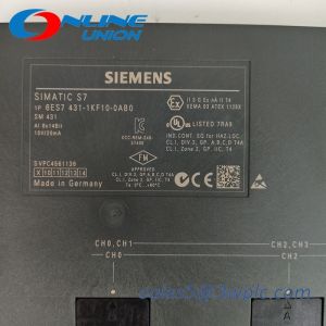 Buy cheap 6ES7431-1KF10-0AB0 SIEMENS SIMATIC S7-400 PLC System from wholesalers