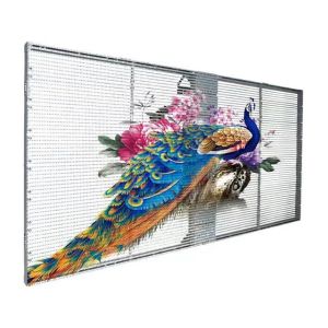 Transparent LED Screen Indoor P3.9-7.8 Full Color SMD Curved Led Video Wall