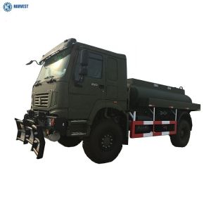 Buy cheap SINOTRUK HOWO 4x4 All Wheel Drive 290hp 5000L Fuel Tanker Truck With Pump from wholesalers