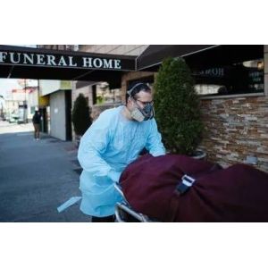 Buy cheap Isolation gown for outside protection disposable CPE plastic apron used in clinic in hospital, liquid proof from wholesalers