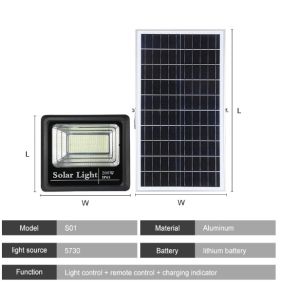 Buy cheap Remote 60W 6.4V 20000mah Solar Panel LED Flood Light from wholesalers