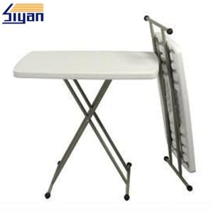 Buy cheap Blow Mold Adjustable Table Top Foldable Table With Wooden Materials from wholesalers
