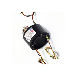 Smooth Rotation Through Hole Slip Ring , Transferring Power Slip Ring