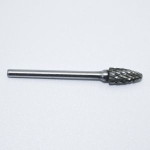 Buy cheap 10 Pieces of Bright Uncoated Tungsten Carbide Rotary Burr for Stainless Steel with 1/8 3mm Shank from wholesalers