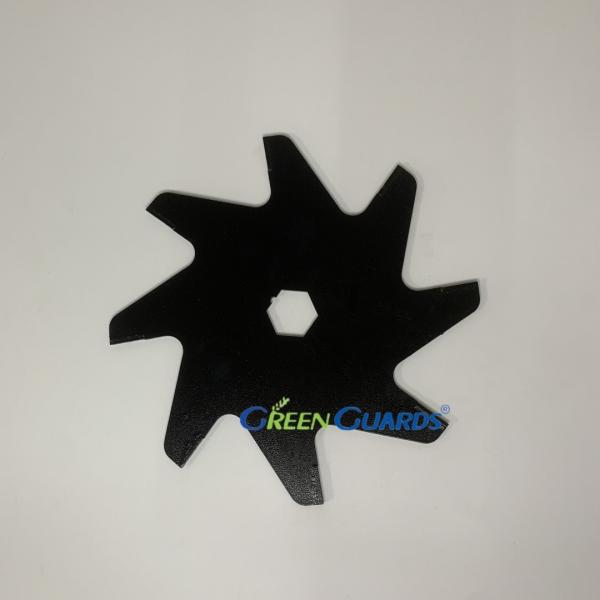 Quality Lawn Mower Parts Cutting Blade 2mm Tip G0232 fits Toro Graden CSI, Swing Wing Units GS04 for sale