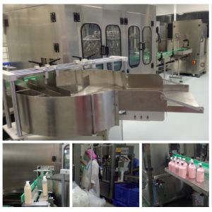 High Precision Bottle Packaging Line Volumetric Piston Filler Easy Operation