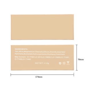 Buy cheap Long Lasting Face Highlighter Palette Blush And Bronzer from wholesalers