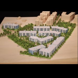 Buy cheap Tirana 1:500 Scale Model with Maple Wood Base ABS Material and Acrylic Display Cover Miniature Architectural Model from wholesalers