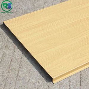 Buy cheap Wood Color Aluminum Strip False Ceiling Windproof 150mm 200mm from wholesalers