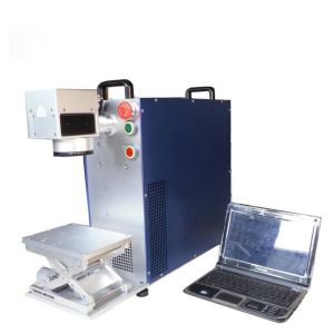 Buy cheap Desktop Fiber Laser Marking Machine Deep Engraving 30w / 50w / 100w from wholesalers