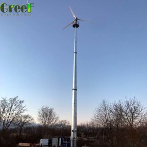 On Grid Pitch Mechanism Wind Turbine 20kW Wind Driven Generator