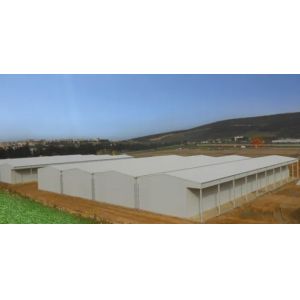 Bolt Connection Gable Designed Steel Roofing Prefabricated Steel Structural