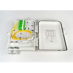 Buy cheap IP65 Wall Mounted Fibre Optic FTTH Terminal Box 16 Ports IS09001 Approval from wholesalers