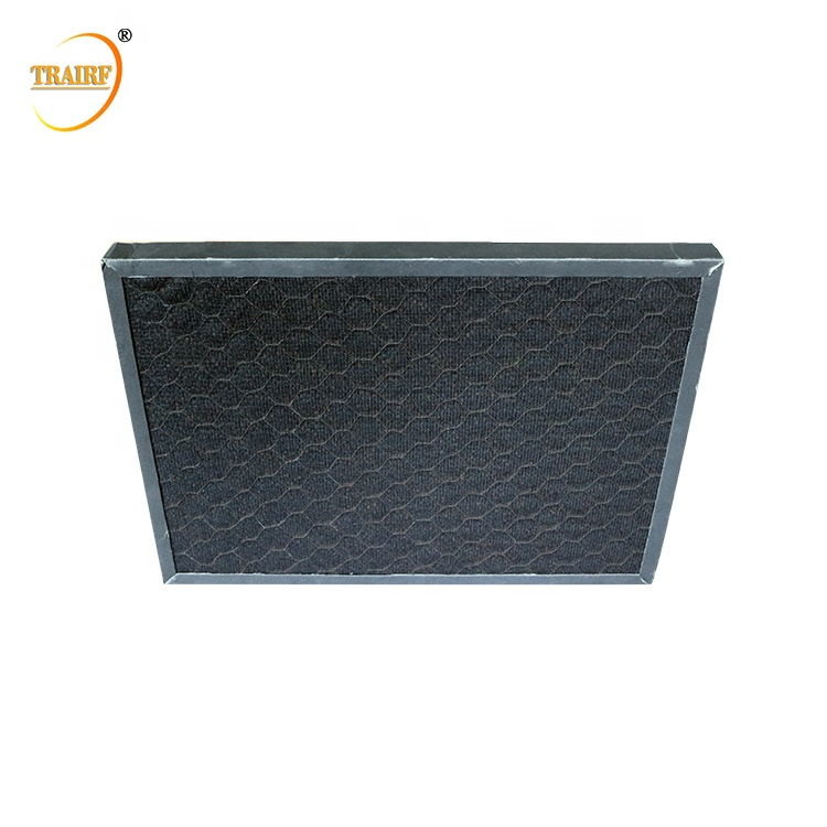 Quality Plastic Honeycomb Activated Carbon Air Filter Sheets For Removing Formaldehyde for sale Buy cheap Plastic Honeycomb Activated Carbon Air Filter Sheets For Removing Formaldehyde product