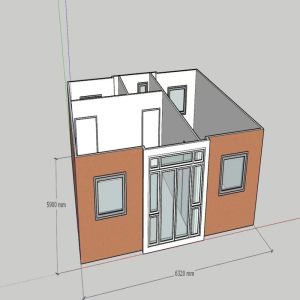 Expandable 3 Bedroom Prefab Container House Insulated Mobile Villa