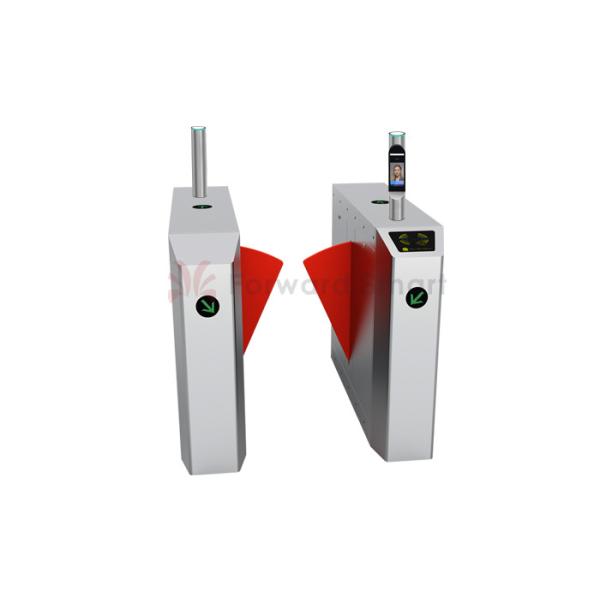 Buy cheap SS304 Entry Speed Flap Barrier Pedestrian Turnstile Gate from wholesalers