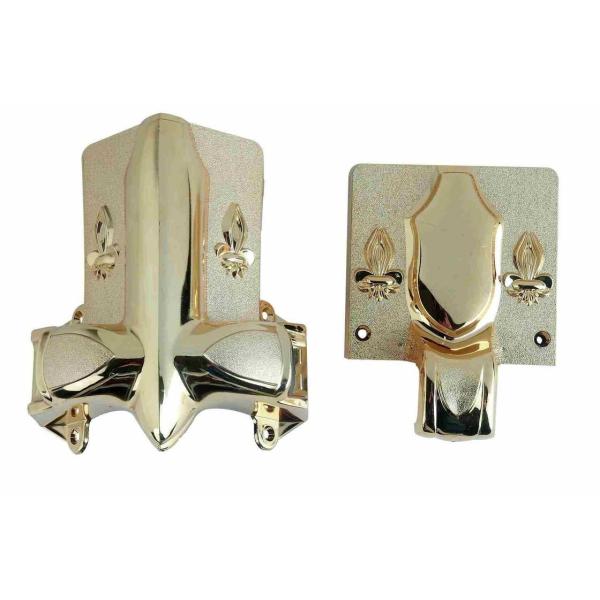 Quality Funeral Coffin Accessories Copper Casket Hardware PP Reycle for sale