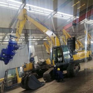 Buy cheap High Cost Performance Hydraulic Pile Hammer Machine for Sheet Pile Driving product