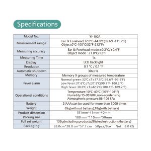 Buy cheap Easy Read Good Quality Hospital And Home Use Infrared Thermometer from wholesalers