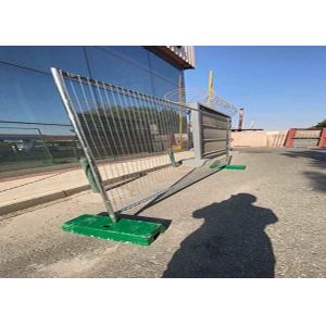 Buy cheap Pre Galvanized H2.1m Temporary Security Fence ISO14001 Approval from wholesalers