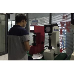 Manual Loading Dial Gauge Rockwell Hardness Testing Equipment With Vertical