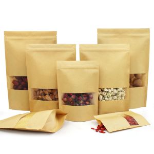 Buy cheap Cylinder Printing Stand Up Brown Paper k Bags from wholesalers