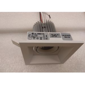 Buy cheap Square 7W 2700K LED Recessed Ceiling Downlight With Tiltable 25deg from wholesalers