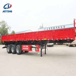 Buy cheap 40FT 60/80 Tons 3 Axles Side Wall Semi Trailer with Mechanical/Air Suspension from wholesalers