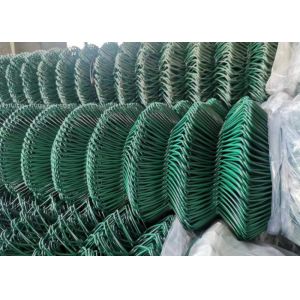 Buy cheap PVC Coated Galvanized Cyclone Chain Link Fence 8" 60x60 from wholesalers