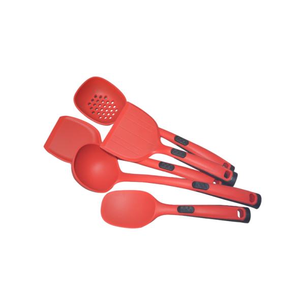 Sustainable Silicone Spatula Kitchenaid Eco Friendly 5 Piece Silicone Utensil Set