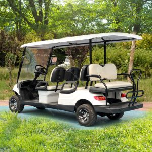 Buy cheap 100km 8 Passengers Electric Tourist Car Vehicle With Emergency Braking System from wholesalers