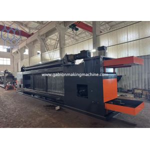Buy cheap 28-55mm Mesh Length Gabion Mesh Machine For 5m Width Gabion Retaining Structures from wholesalers