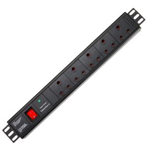 Buy cheap 5 Way South Africa Type PDU Extension Socket With On/Off Switch, Overload Protector from wholesalers