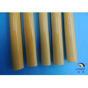 Buy cheap High Temperature Fiberglass Polyurethane Sleeving for F Grade application from wholesalers